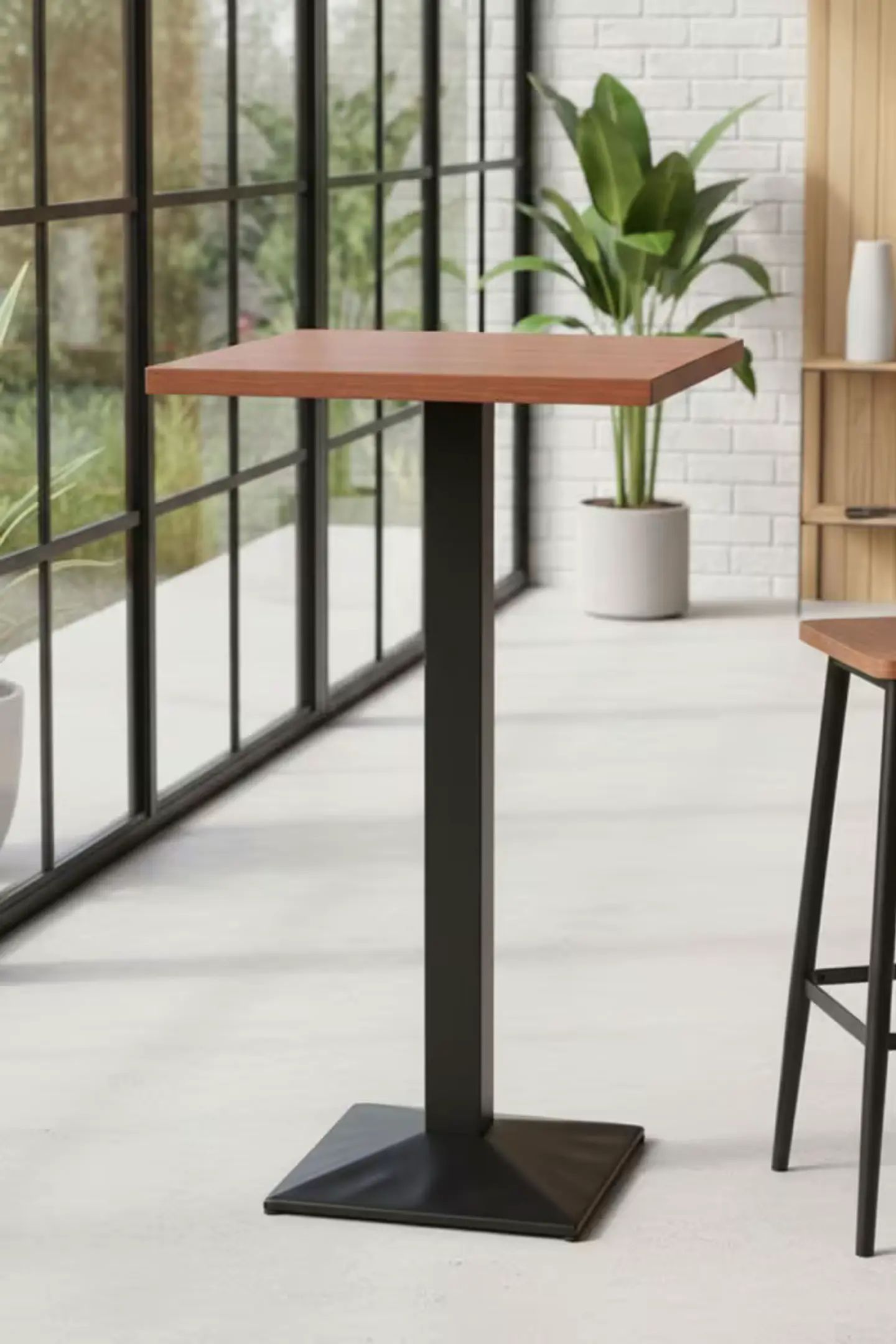 Mesa Alta quadrada 60cm 1