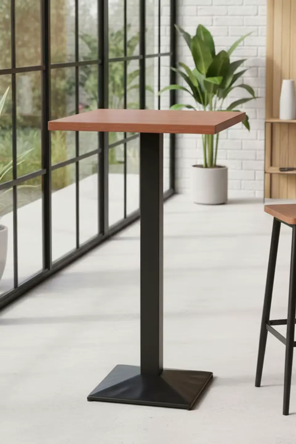 Mesa Alta quadrada 60cm 1