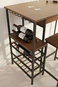Conjunto Mesa alta Bar com Bancos - Thumbnail 2