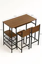 Conjunto Mesa alta Bar com Bancos - Thumbnail 5