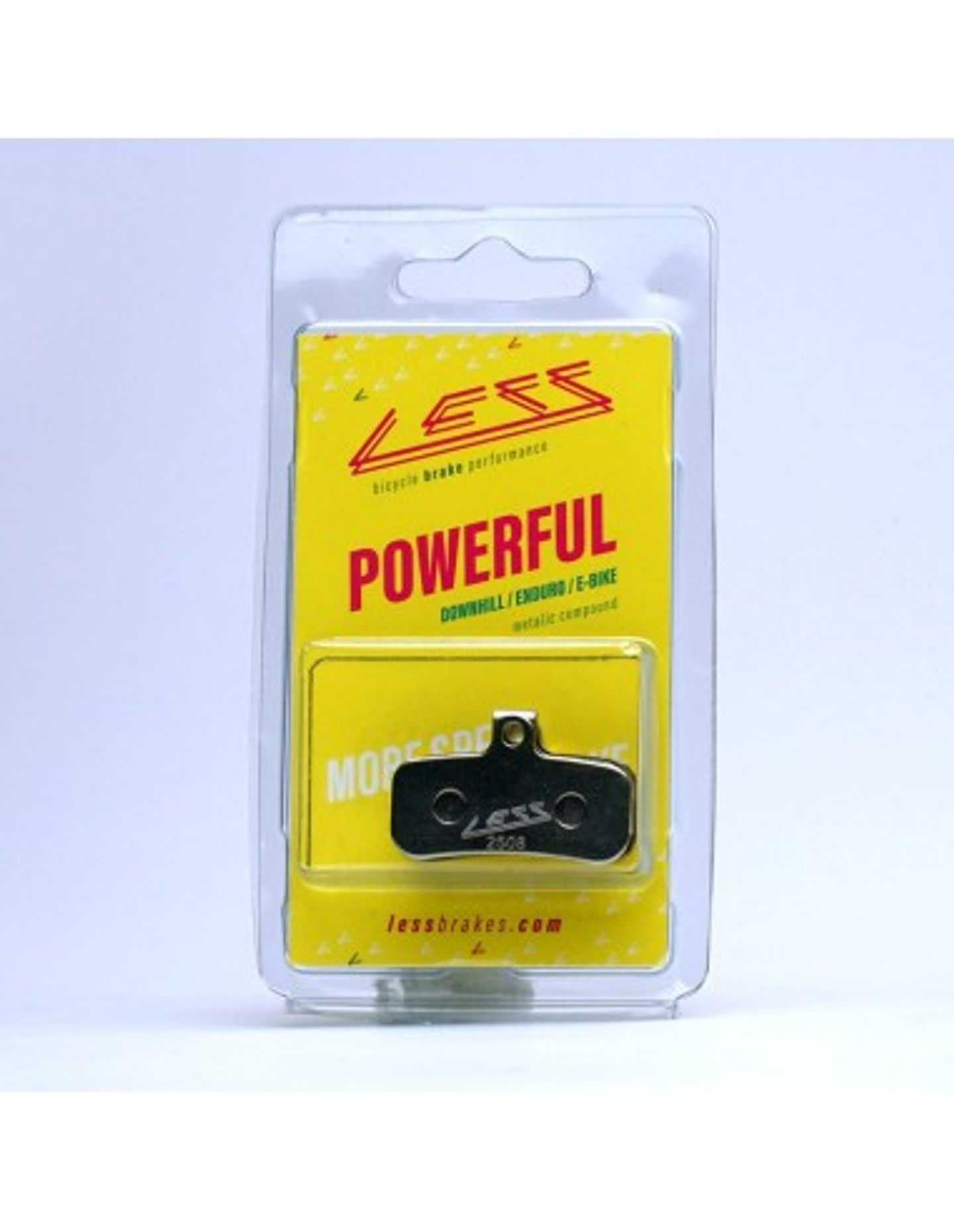 Pastillas LESS BRAKES Powerful 651 | Shimano Saint, Zee, Slate T4, DH-R Evo 2