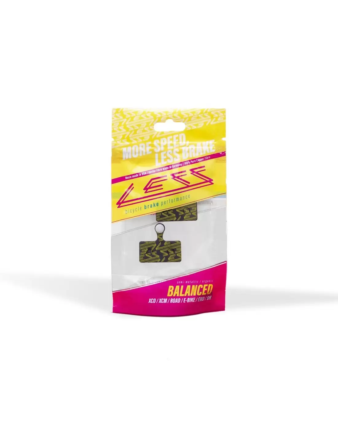 Pastillas LESS BRAKES Balanced 659 | Sram Guide - Ultimate - G2 / Avid XO-7-9 1