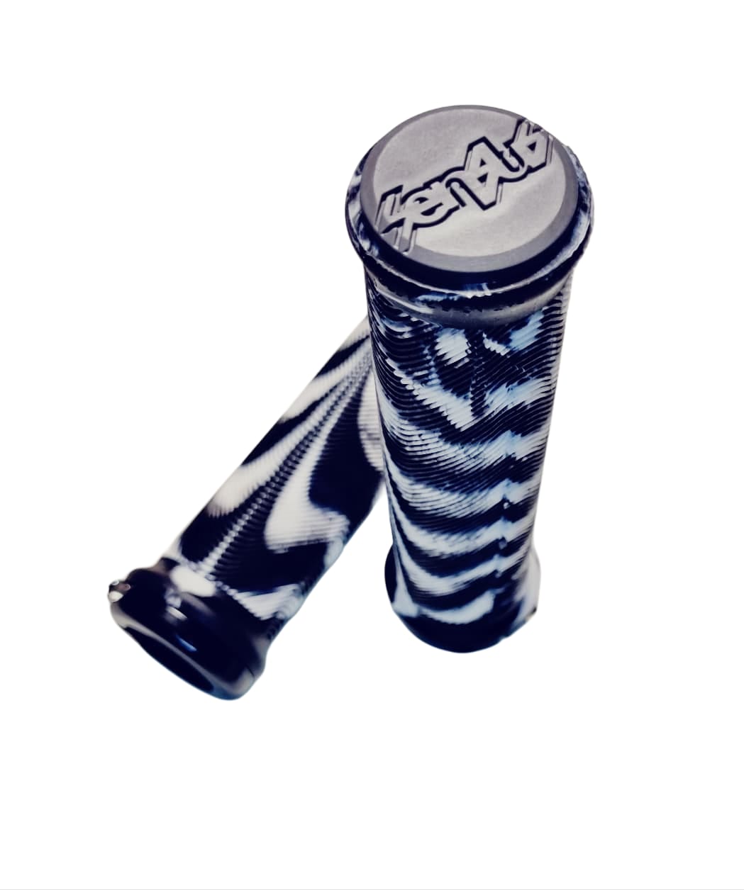 Puños SENSUS Lite Lock On - Negro - Zebra  1