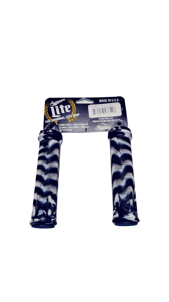 Puños SENSUS Lite Lock On - Negro - Zebra  2