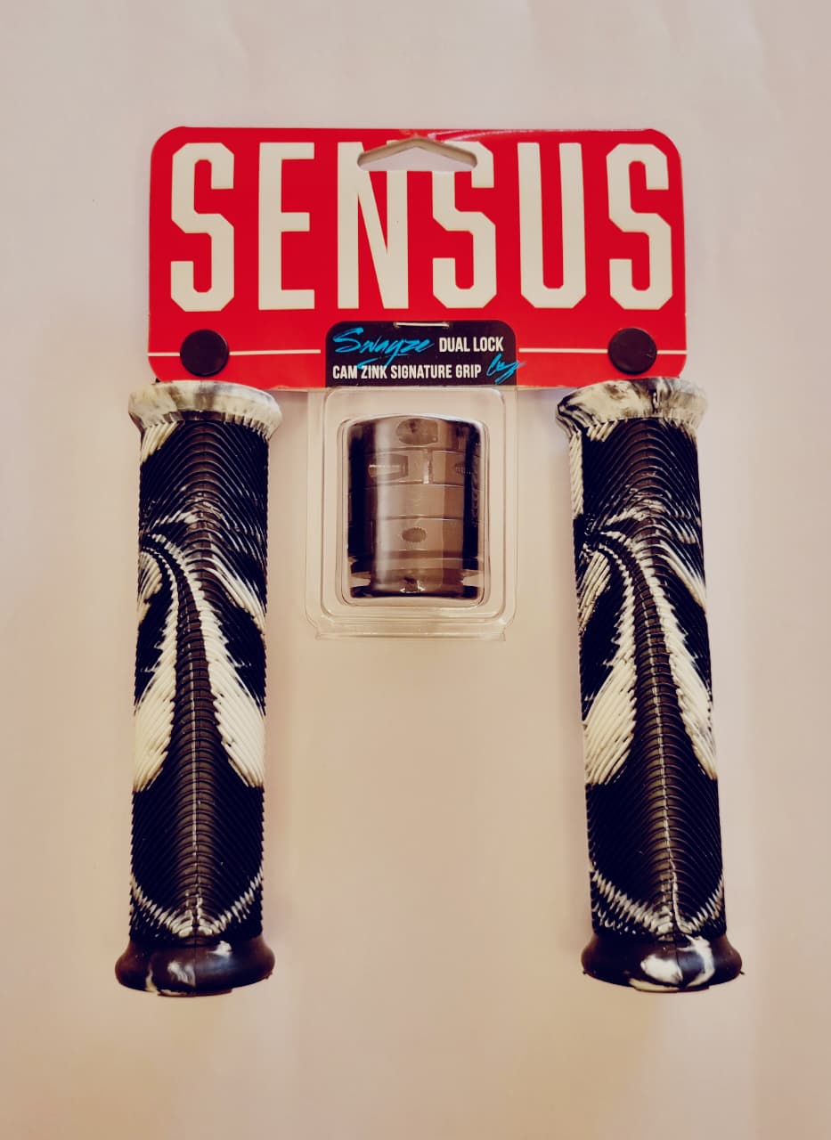Puños SENSUS Swayze Lock On - Zebra 1