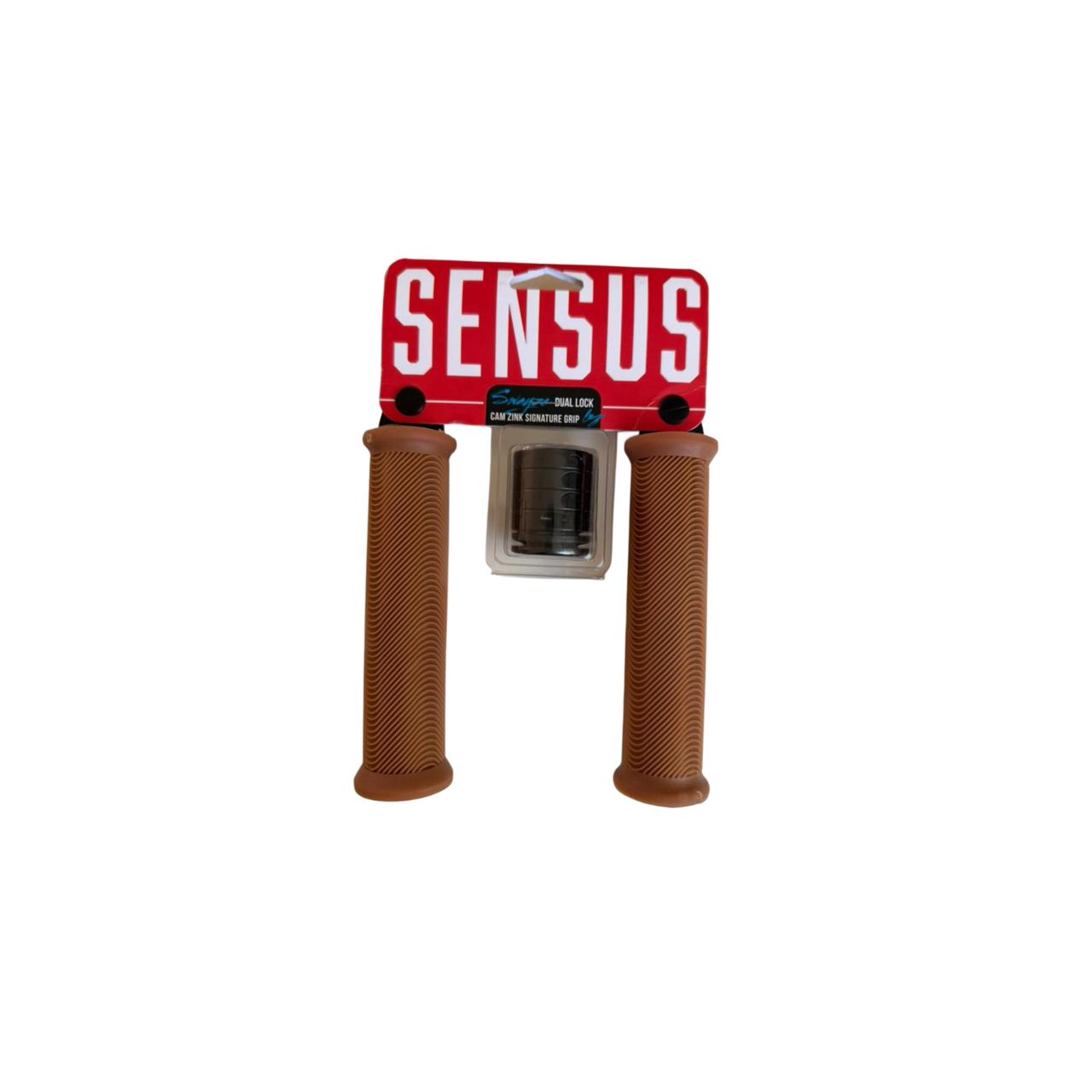 Puños SENSUS Swayze Lock On - Café 1