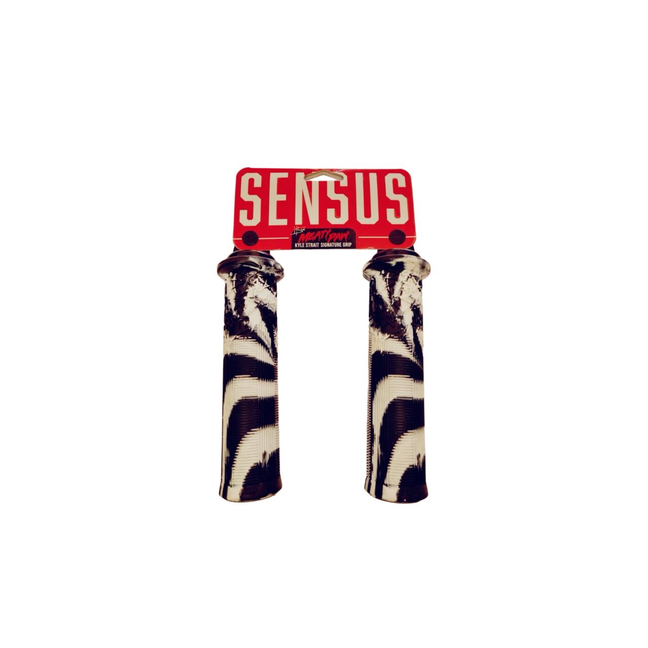 Puños SENSUS Meaty Paw Lock On - Kyle Strait Signature Zebra 1