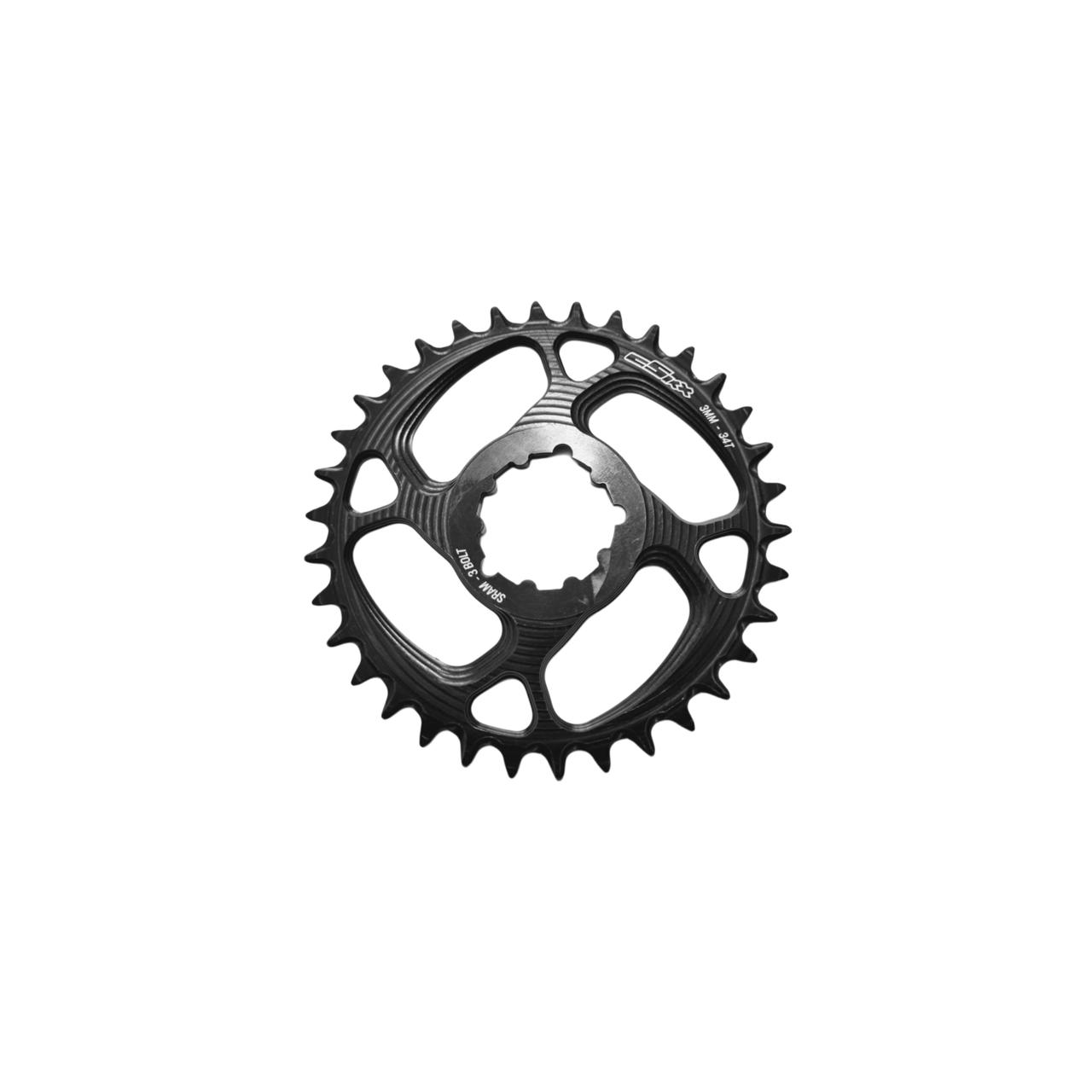 Corona CSIXX para anclaje SRAM 3 Bolt 34T 1