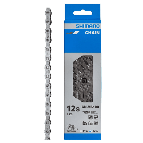 Cadena Shimano Deore 12S CN-M6100 126 links
