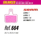 Pastillas LESS BRAKES 664 Balanced - Miniatura 3