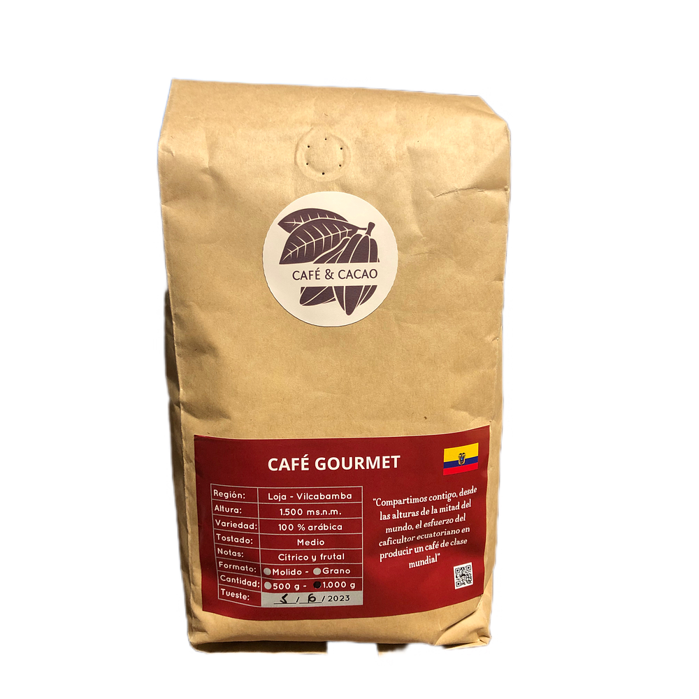 Café de grano entero  Vilcabamba 1 kg