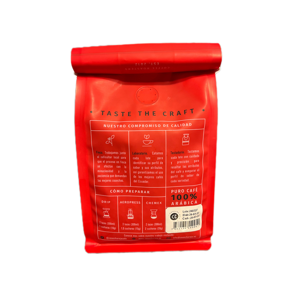 Café de grano entero balanceado 340 g