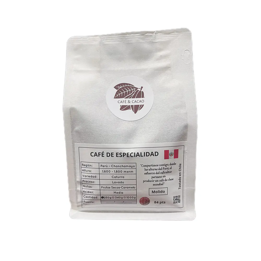 Café de grano molido Perú 250 g