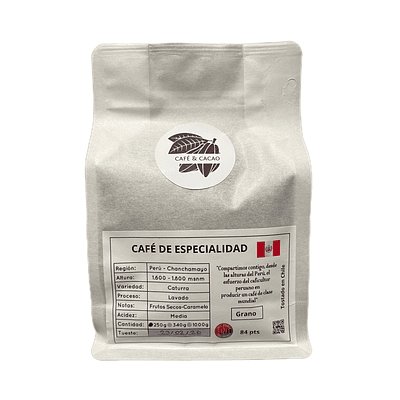 Café de grano entero Perú 250 g