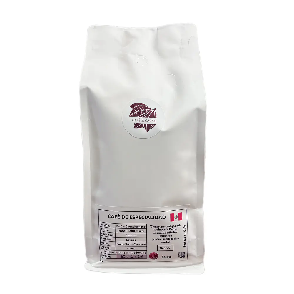 Café de grano entero Perú 1 kg