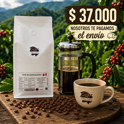 🔥🔥Café de grano entero Perú 1 kg.  (envío gratis) Código: SEPASOELFRIO