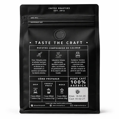 Café de grano entero intenso 340 g
