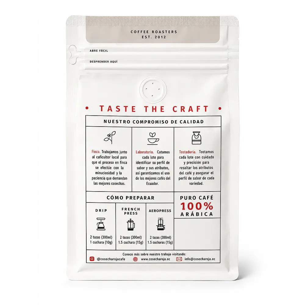 Café  de grano molido Loja 340 g
