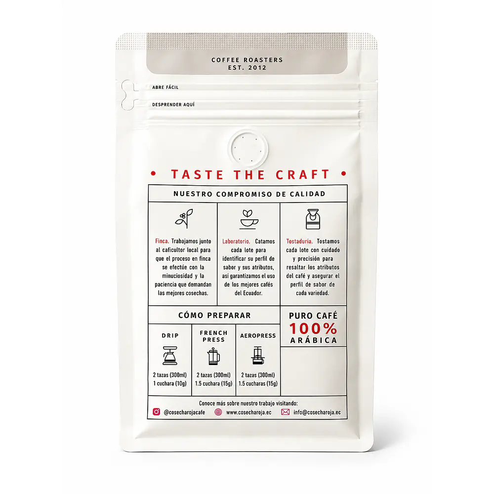Café de grano molido house blend 340 g