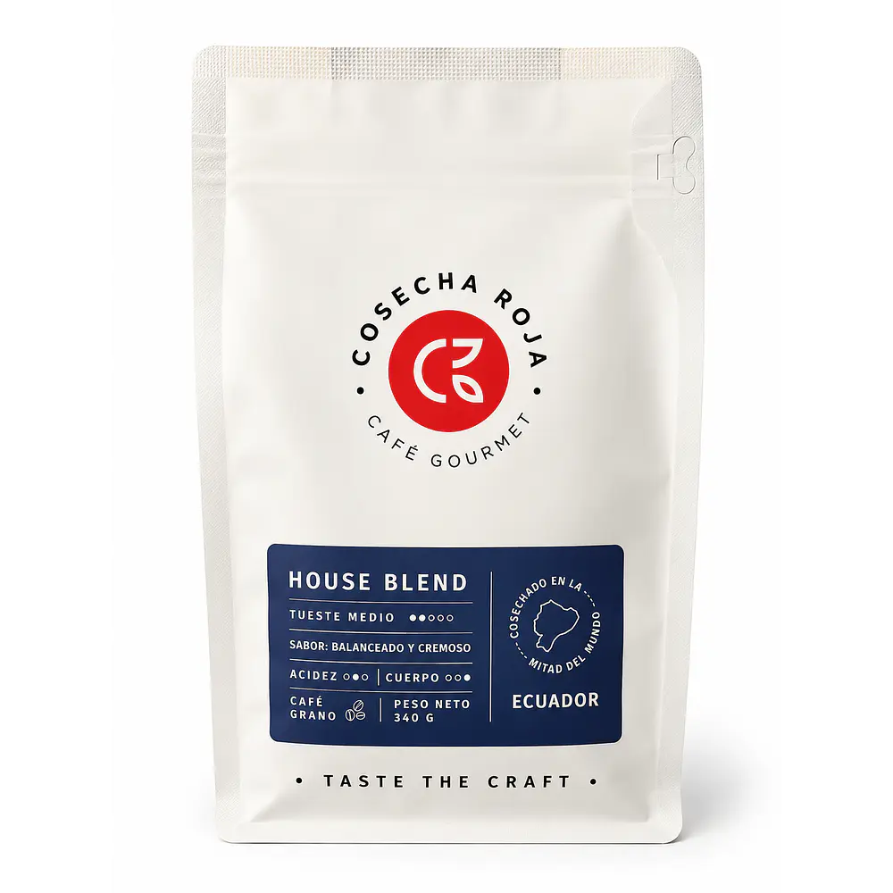Café de grano entero house blend 340 g