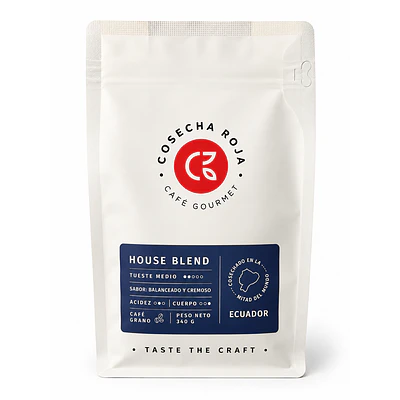 Café de grano entero house blend 340 g