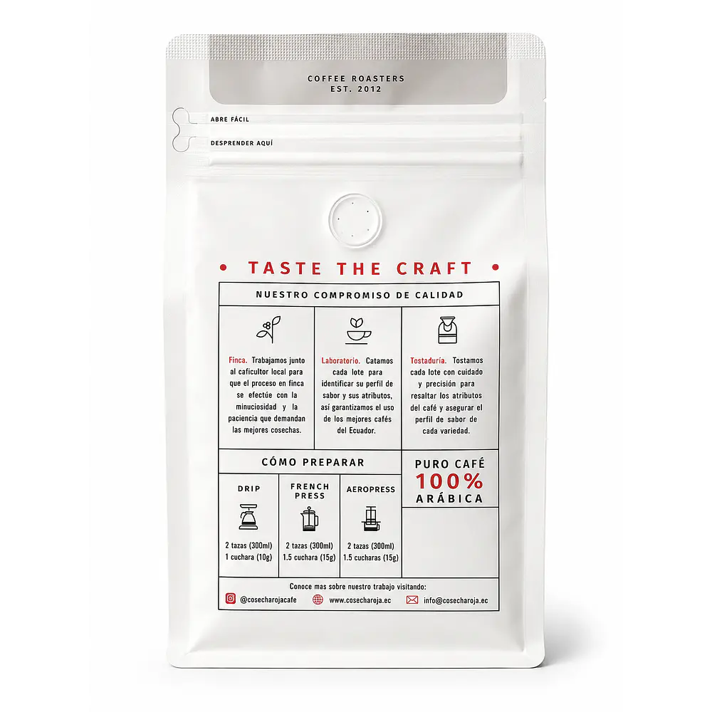 Café de grano entero house blend 340 g