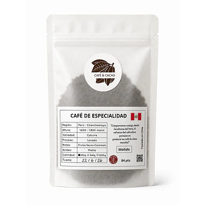 Café de grano molido Perú 250 g