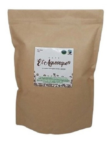 1 Kg Café 100% Orgánico MOLIDO