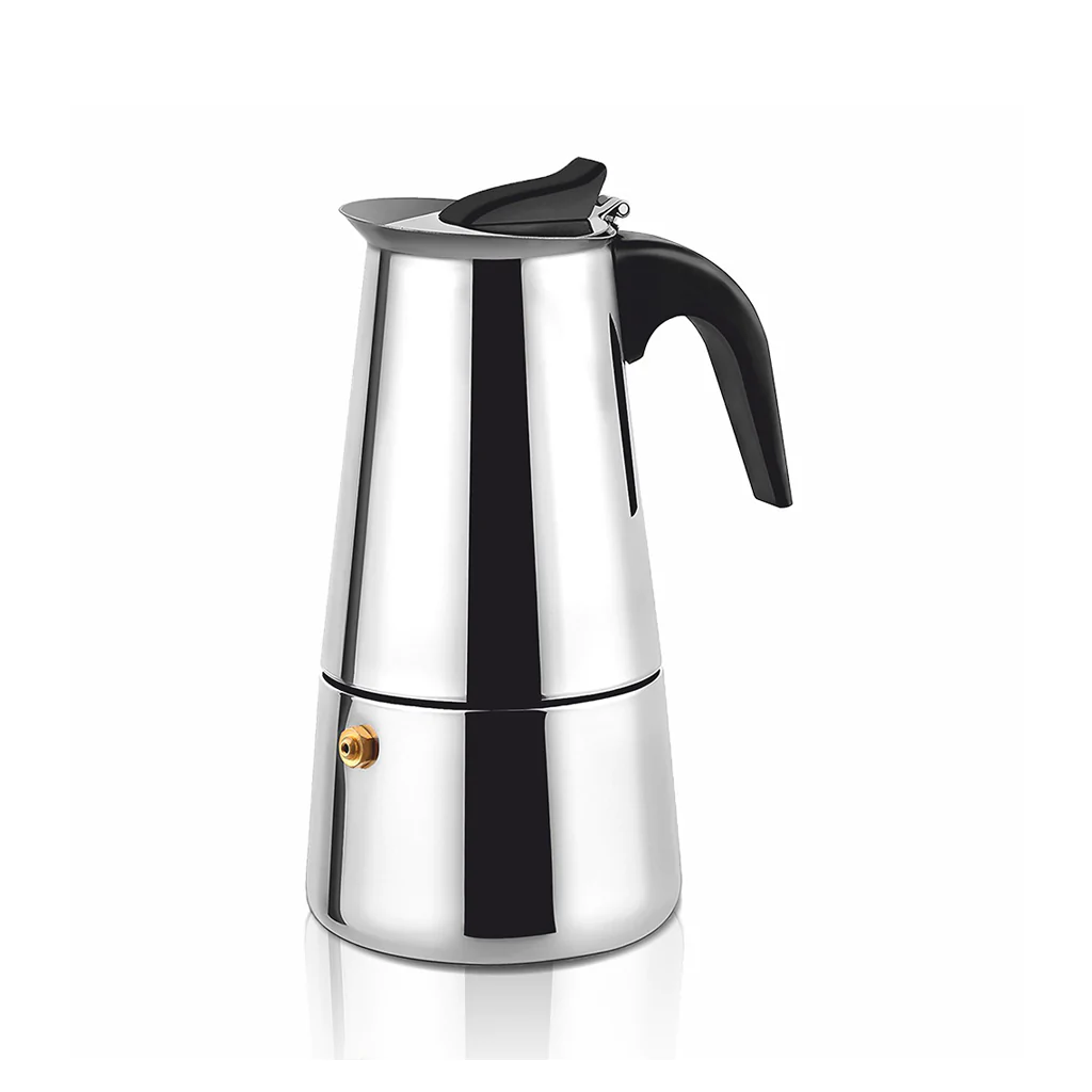 CAFETERA de Acero inox 4 tazas