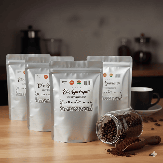 Pack Café 100% Orgánico 250g X 4 = 1kg