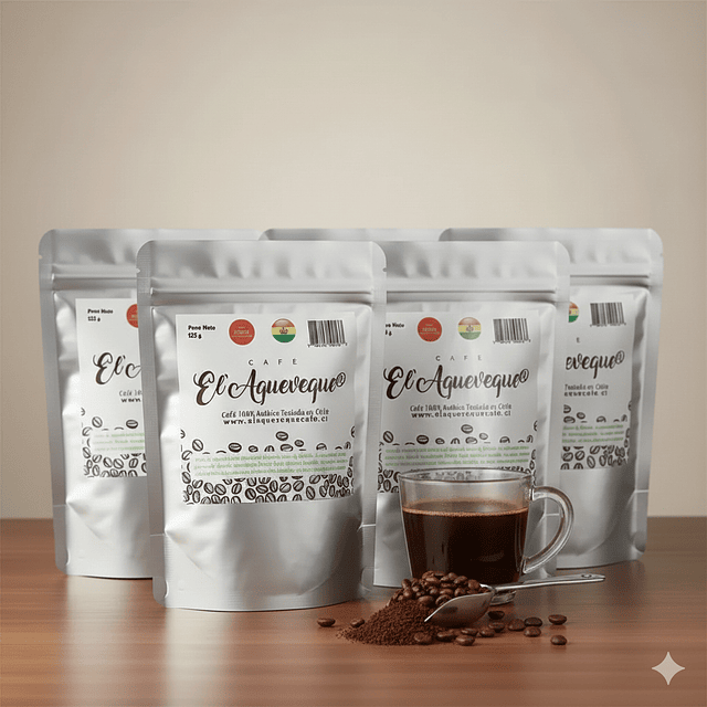 PACK V 125g Café MOLIDO X 6 = 750g