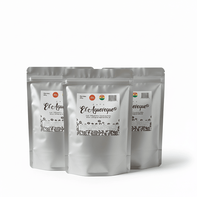 Pack IV - 3 Sobres Café MOLIDO 250g X 3 = 750g