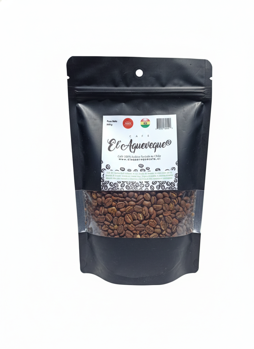 250g Café Orgánico En GRANO