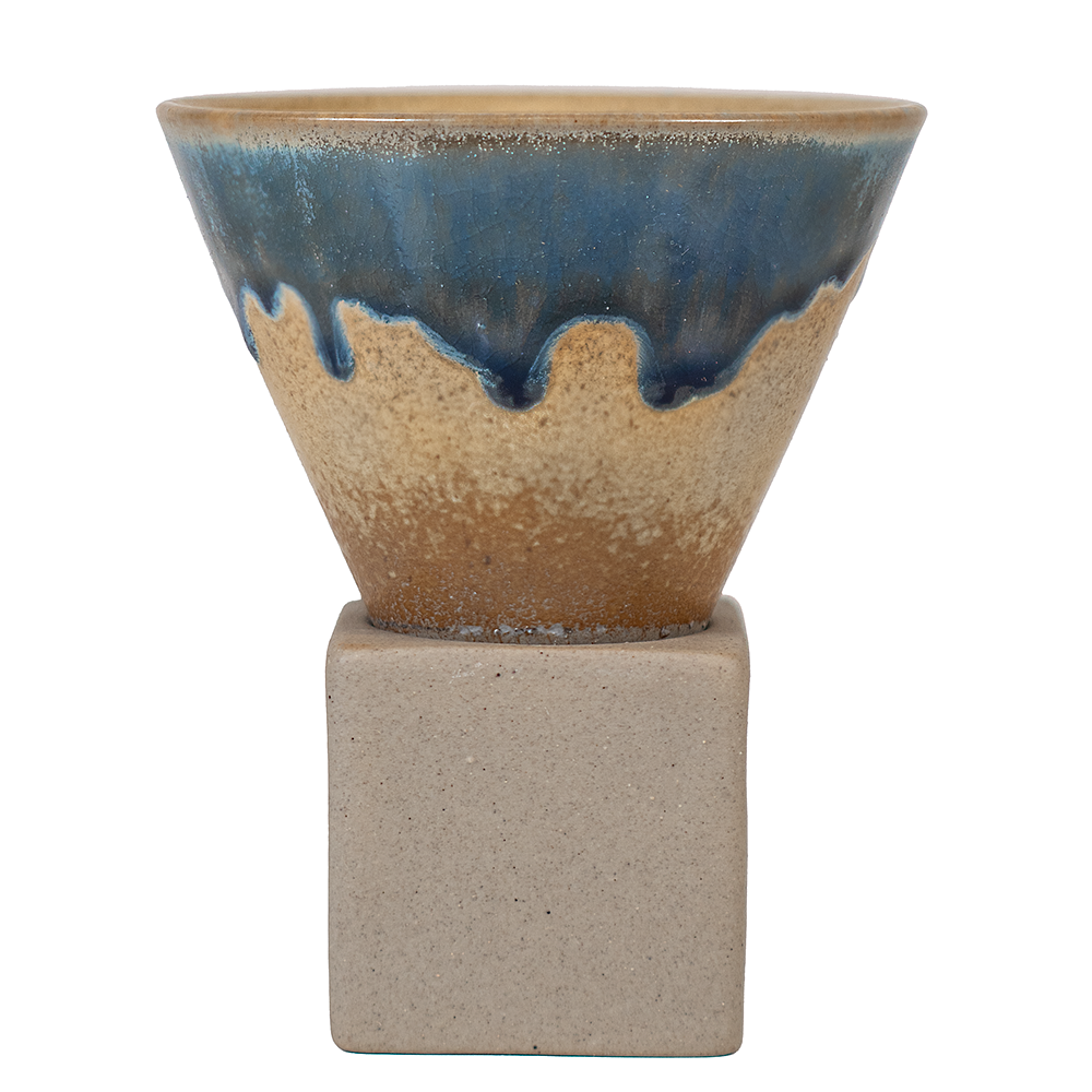 Taza De Café De Cerámica De Cono Retro 1