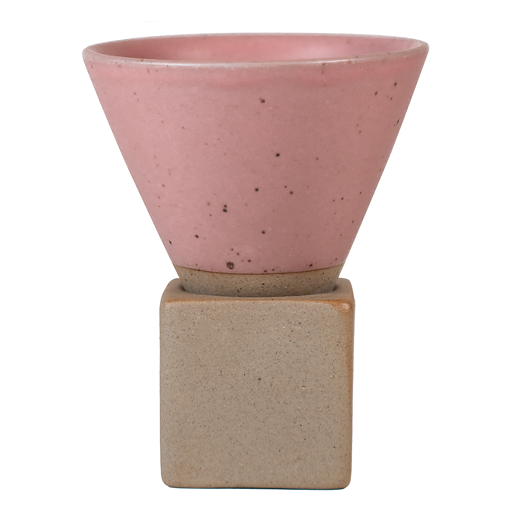 Taza De Café De Cerámica De Cono Retro 6