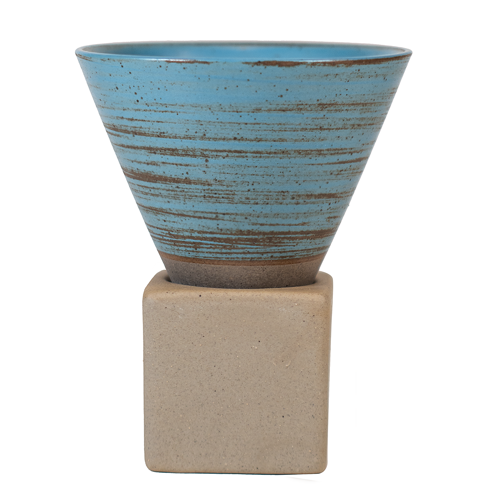 Taza De Café De Cerámica De Cono Retro 8