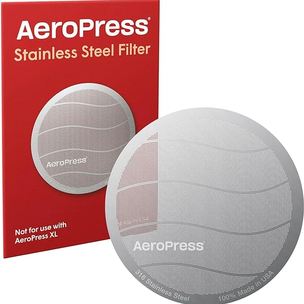 AeroPress - Filtro reutilizable de acero inoxidable 1