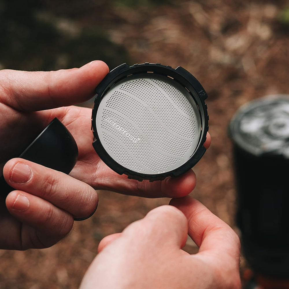 AeroPress - Filtro reutilizable de acero inoxidable 3