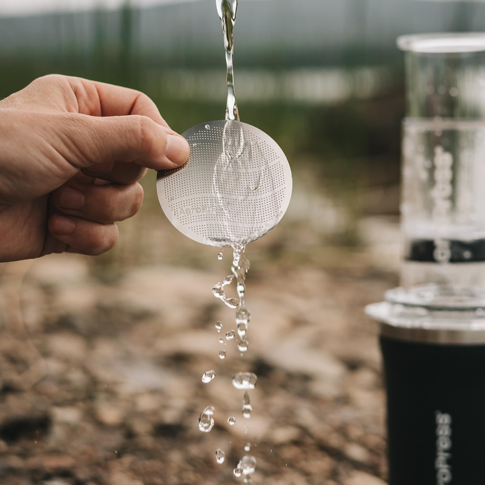 AeroPress - Filtro reutilizable de acero inoxidable 4