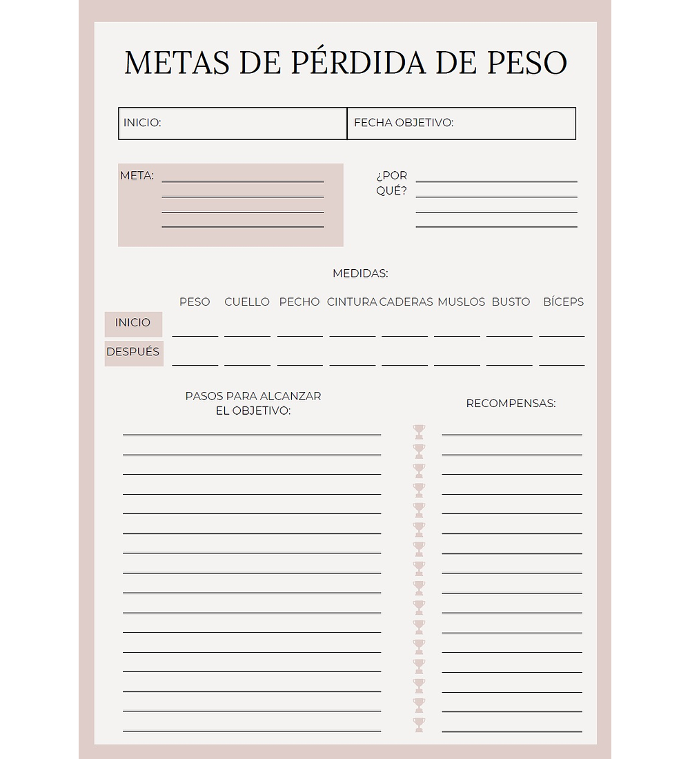 DIARIO DE VIDA: PLANIFICADOR 360°