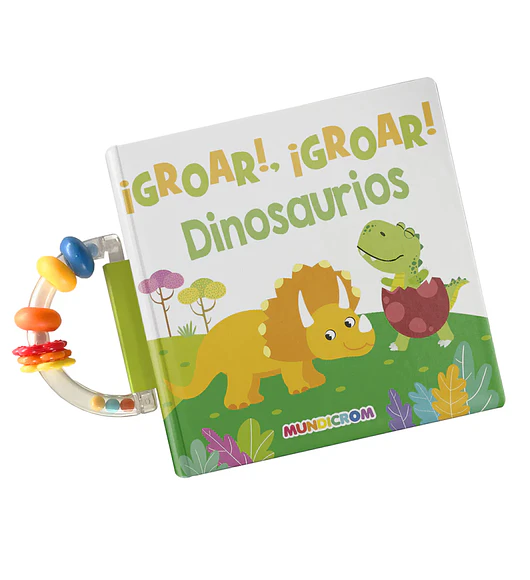 GROAR GROAR DINOSAURIOS... LIBRO CASCABEL