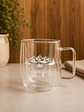 Taza Mug de Vidrio Doble Pared Gandez - Miniatura 1