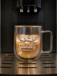 Taza Mug de Vidrio Doble Pared Gandez - Miniatura 3