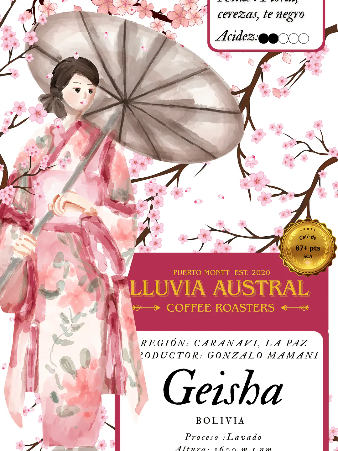 Café Geisha Lavado 1