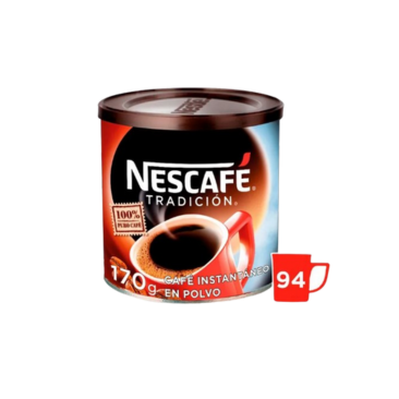 CAFE 170GR NESCAFE TRADICIONAL POLVO TARRO