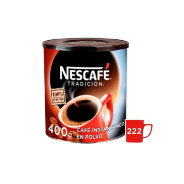 Nescafé Tradición Lata 400g: El Clásico Café Instantáneo para tu Hogar