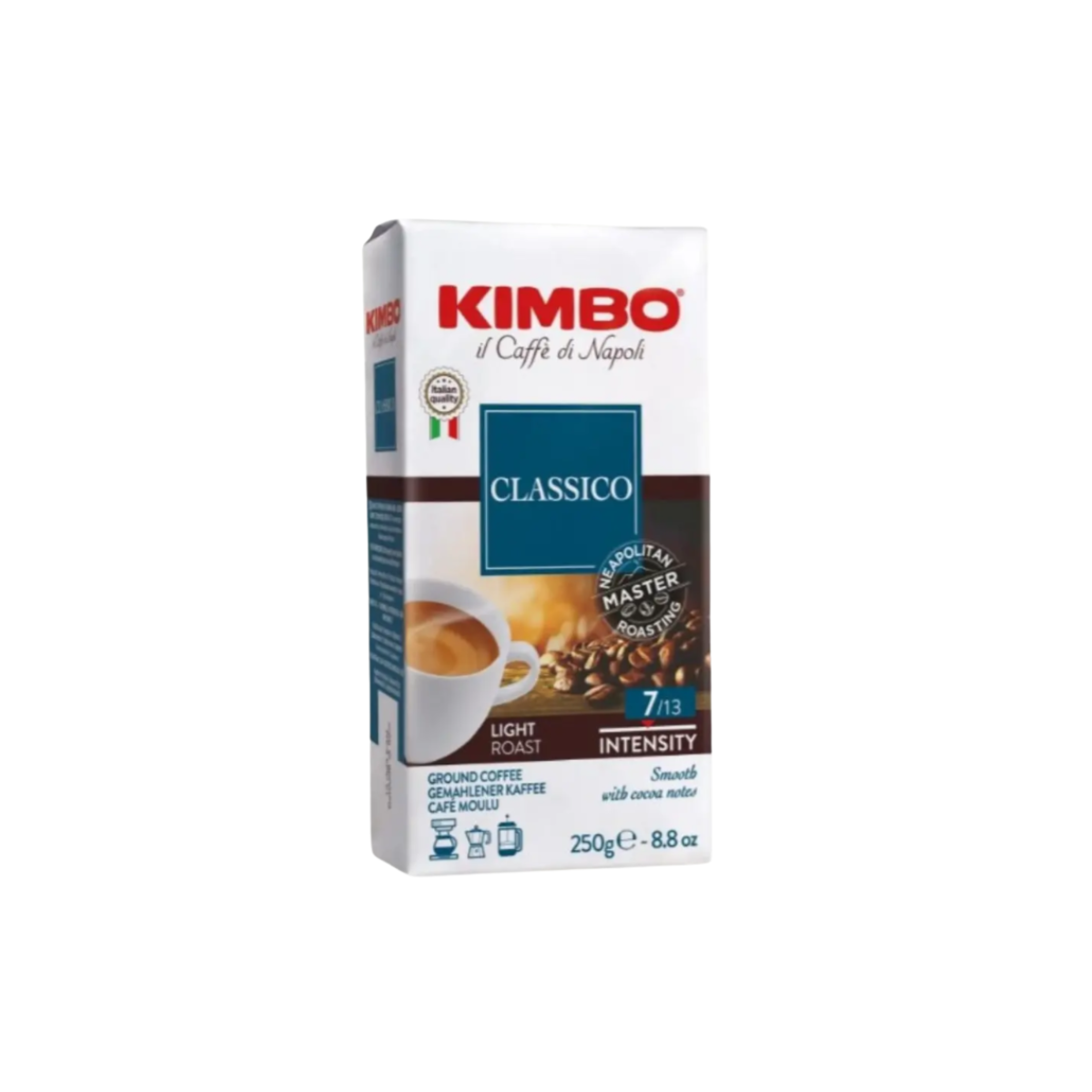Café Molido Kimbo Espresso Napoli 250 grs.