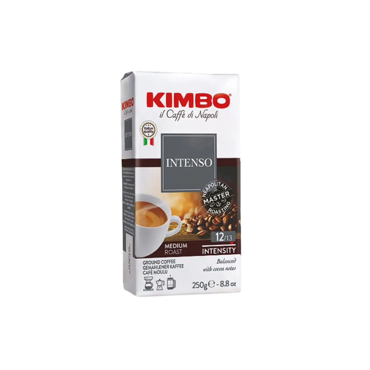 Café Molido Kimbo Intenso 250 grs.