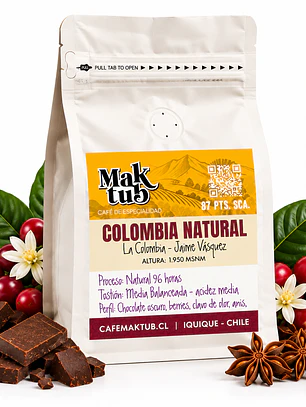 COLOMBIA NATURAL 87 PTS. SCA.