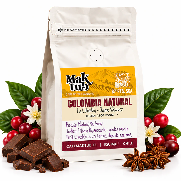 COLOMBIA NATURAL 87 PTS. SCA. 1